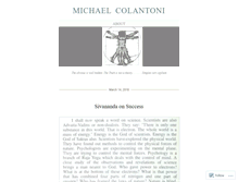 Tablet Screenshot of michaelcolantoni.com